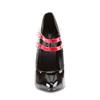 Devious - DOMINA442 Talons hauts - Chaussures de pole dance - Noir/Rouge Product image